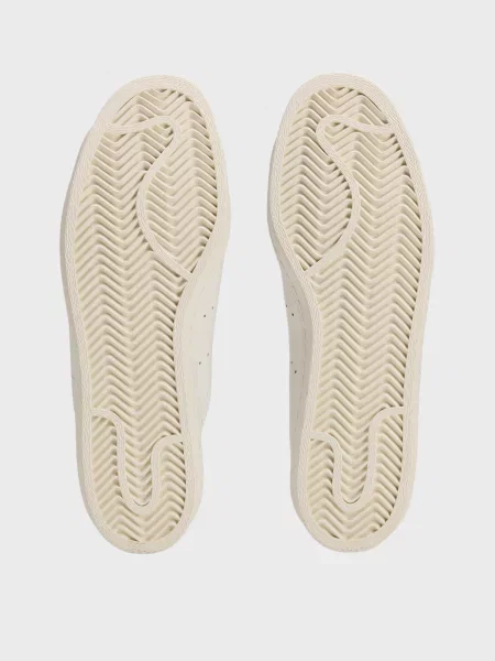 Кожаные кеды Adidas белые