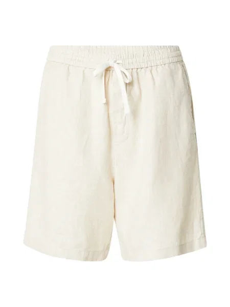 WEEKDAY Kalhoty Ajar' bílá