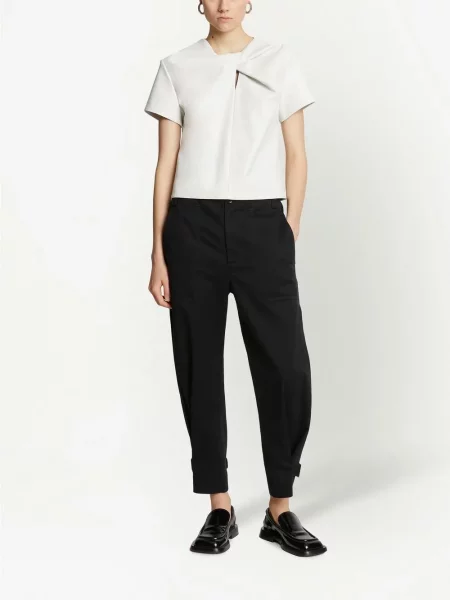 Kelnės Proenza Schouler White Label ruoželis balta