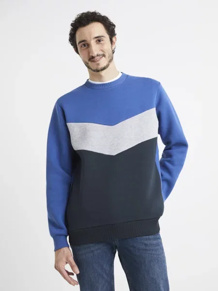 Pulover Celio cu glugă gri