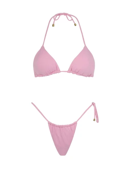 Acuarela Brand Μπικίνι Rio Triangle Bikini Set παστέλ ροζ