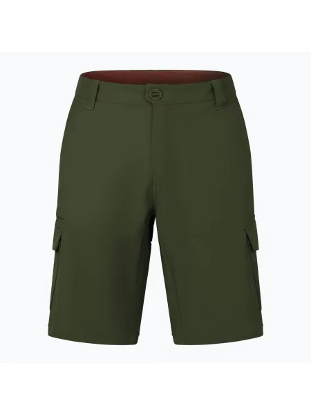 Мъжки къси панталони за колоездене Endura Loop Cargo Short hunter зелено