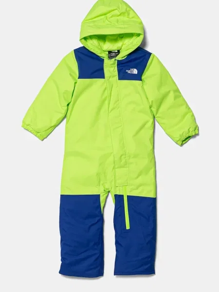 The North Face Kombinezon za bebe BABFREEDOM SNOW SUIT zelena