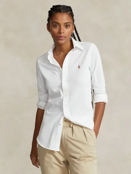 Polo Ralph Lauren Bluză Heidi' alb