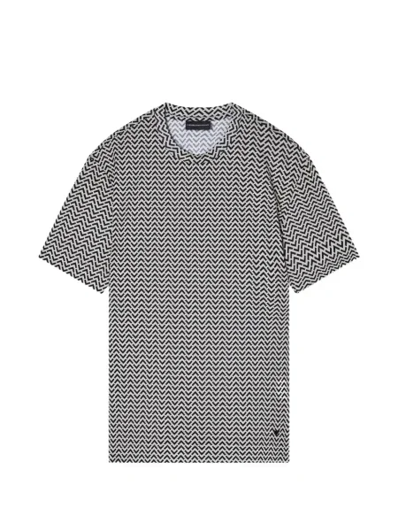 Pulover Emporio Armani cu decolteu rotund