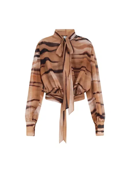 Bluzka Elisabetta Franchi brązowa