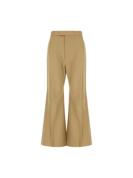 Spodnie Vivienne Westwood dzwony brązowe