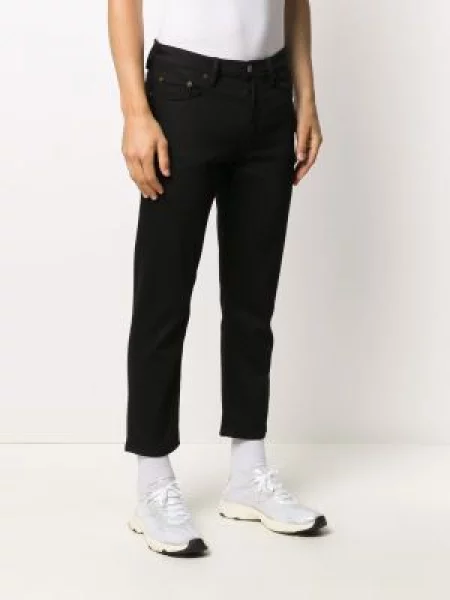 Straight fit džíny Acne Studios černé