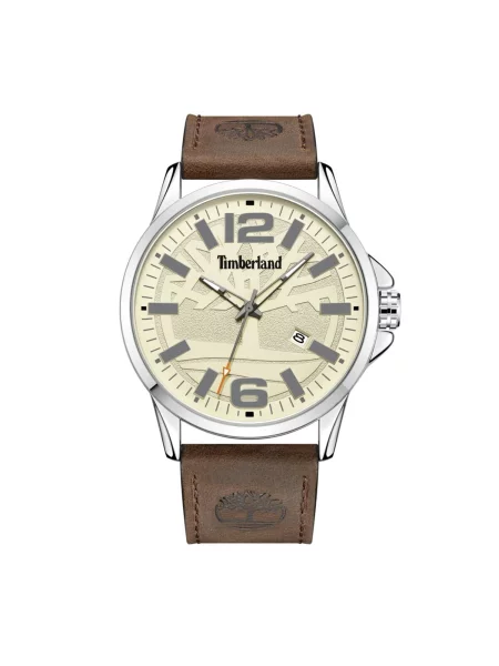 TIMBERLAND Analogové hodinky Date watch Bernardston' bílá