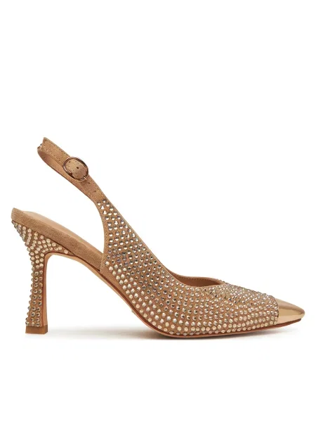 Туфли Alma En Pena на шпильке бежевые