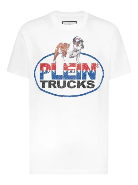 Tricou Philipp Plein alb
