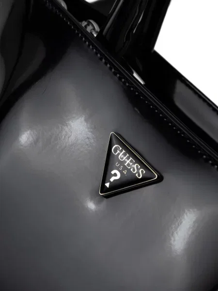 Geantă shopper Guess negru