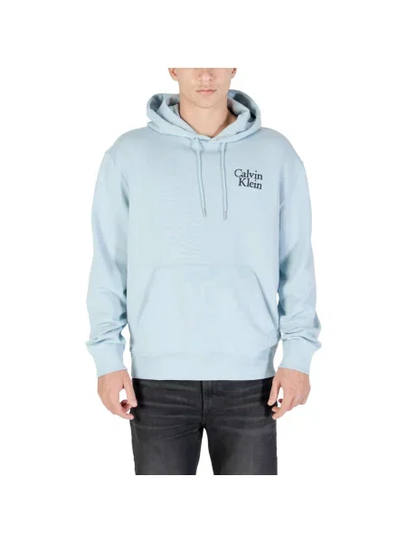 Geacă de blugi Calvin Klein Jeans albastru