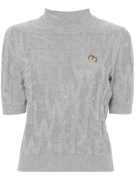 Top Twinset tricotate gri