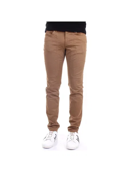 Kalhoty Jeckerson hnědé