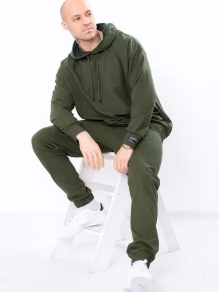 Носи своє Спортивний костюм Бавовна/поліестер зелений