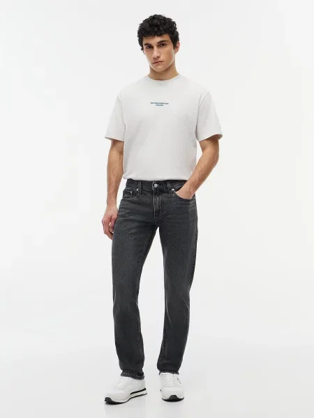 Tommy Jeans Jeans Scanton denim negru