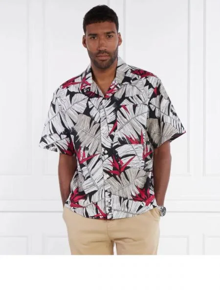 HUGO Ing Egeeno | Oversize fit fehér