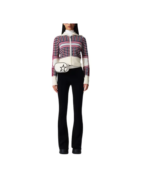 Sweter Perfect Moment wełniany w kratę