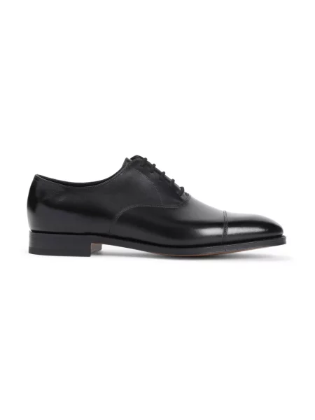 Oksfordy John Lobb skórzany czarny