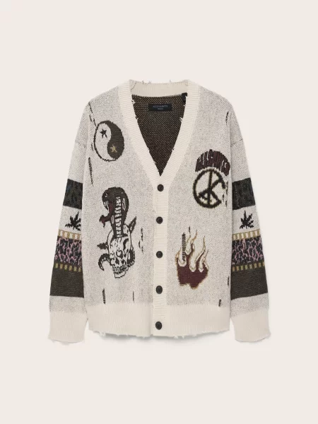 Кардиган All Saints белый