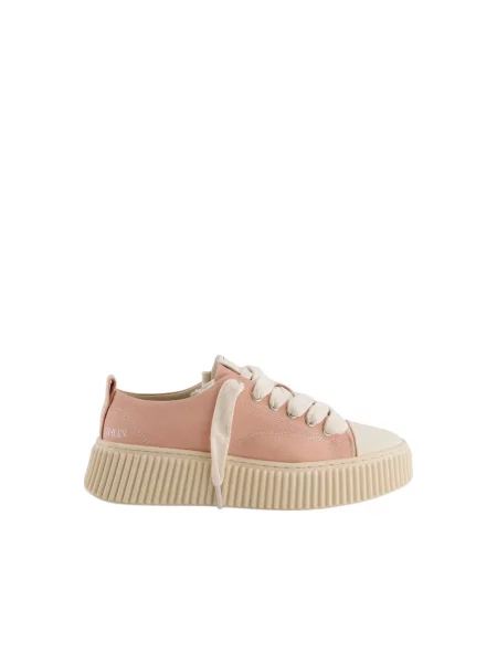 Sneakersy Rhun płócienne różowe