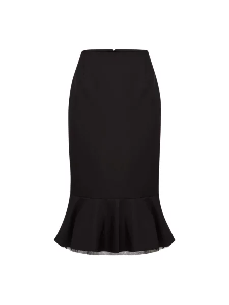 Spódnica midi Nina Ricci czarna