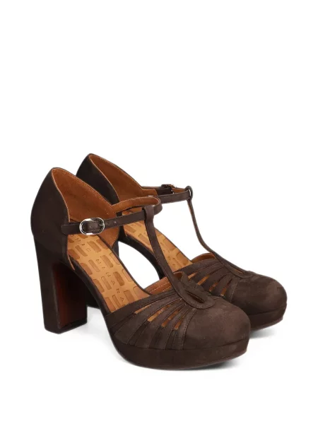 Pantofi cu toc Chie Mihara maro