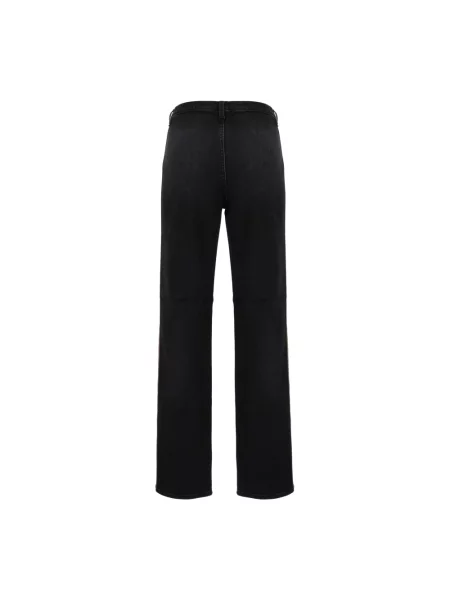 Jeansy straight leg Gucci czarne