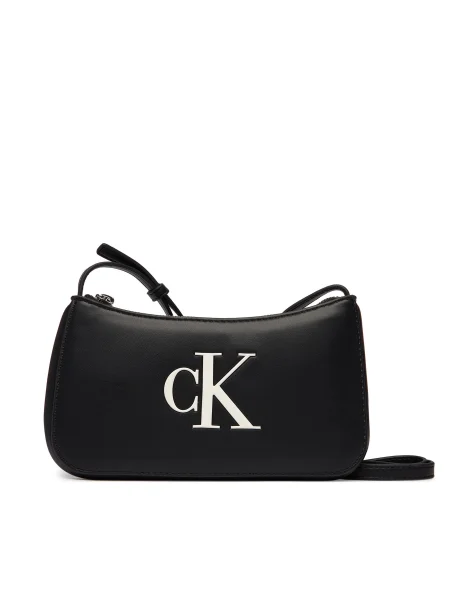 Calvin Klein Válltáska / fehér fekete