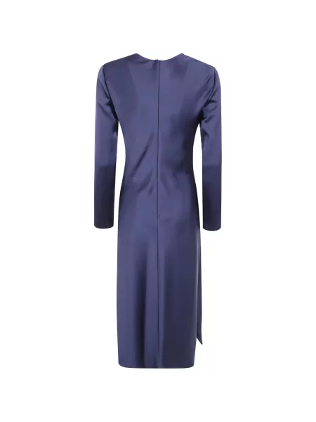 Lung rochie maxi Emporio Armani albastru