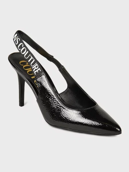 Босоножки Versace Jeans Couture черные