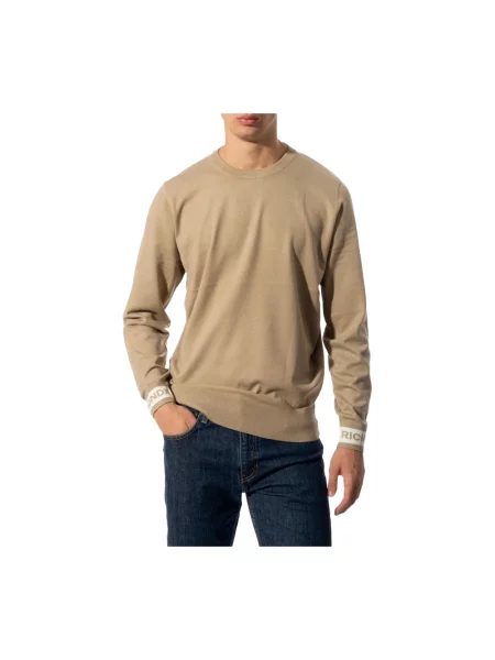 Sweter John Richmond beżowy