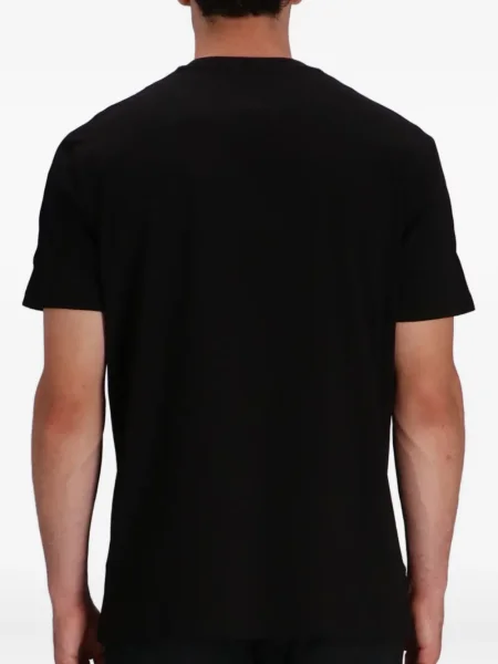 Tricou Armani Exchange scurt negru