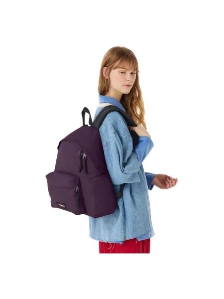 Lniana torebka Eastpak fioletowa