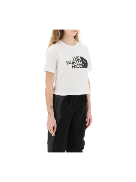 Krótka koszulka sportowa The North Face z krótkim rękawem biała