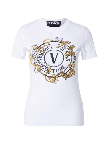 Versace Jeans Couture T-shirt Regular Fit bijela