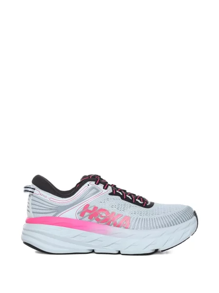 Sneakerși Hoka cu dungi gri