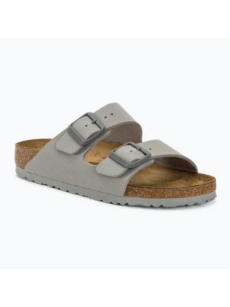 Чехли BIRKENSTOCK Arizona BF Narrow stone coin сиво