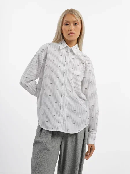 Рубашка Emporio Armani белая