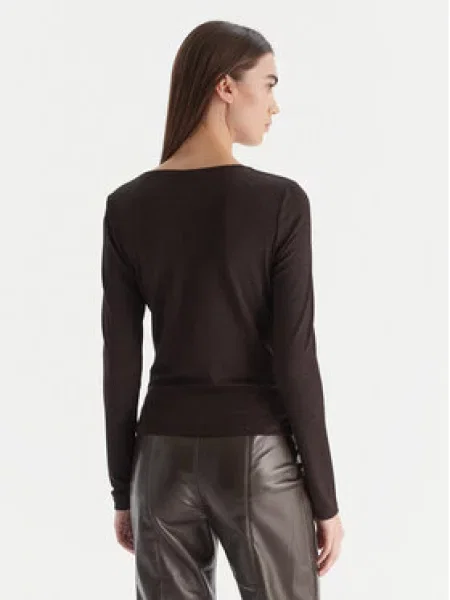Vero Moda Bluza Kanva rjava