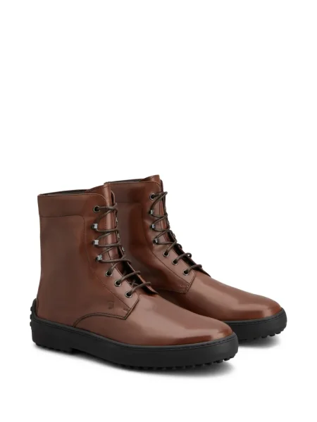 Botine Tod's din piele maro