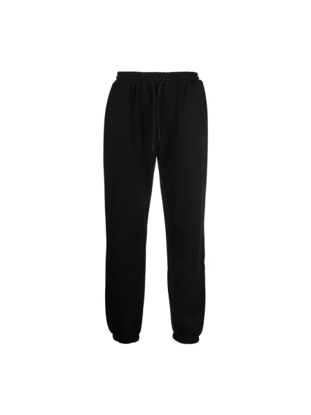 Spodnie dresowe Msgm z logo czarne