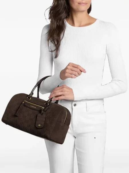 Geantă de călătorie Michael Kors maro