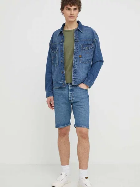 Levi's kratke hlače denim modra