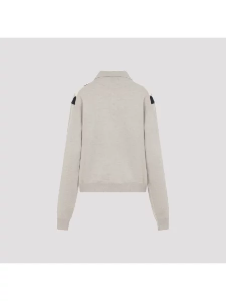 Koszulka polo Miu Miu z wzorem argyle