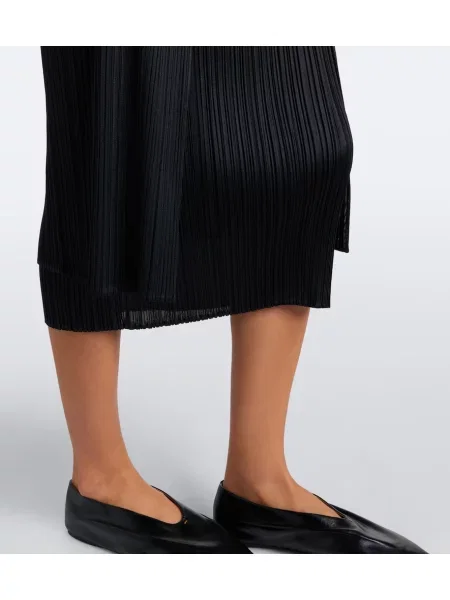 Cardigan Pleats Please Issey Miyake negru