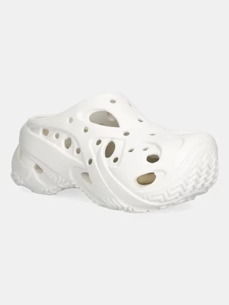 Natikači Crocs Caged W Clog bela