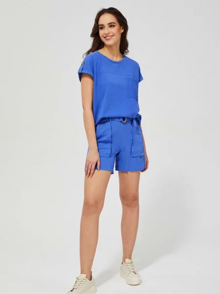 Pantaloni scurți Marisse albastru