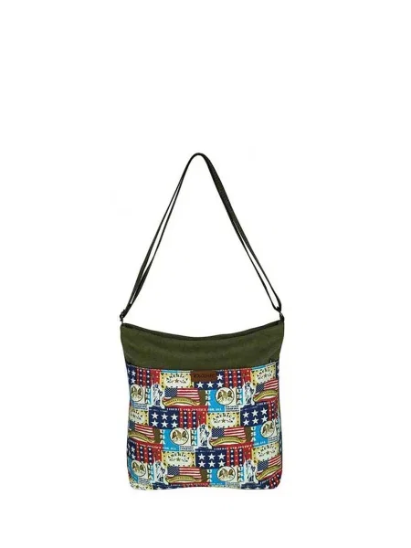 Сумка через плечо Exodus зеленый